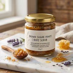 Brown Sugar & Honey Exfoliating Body Scrub 300g