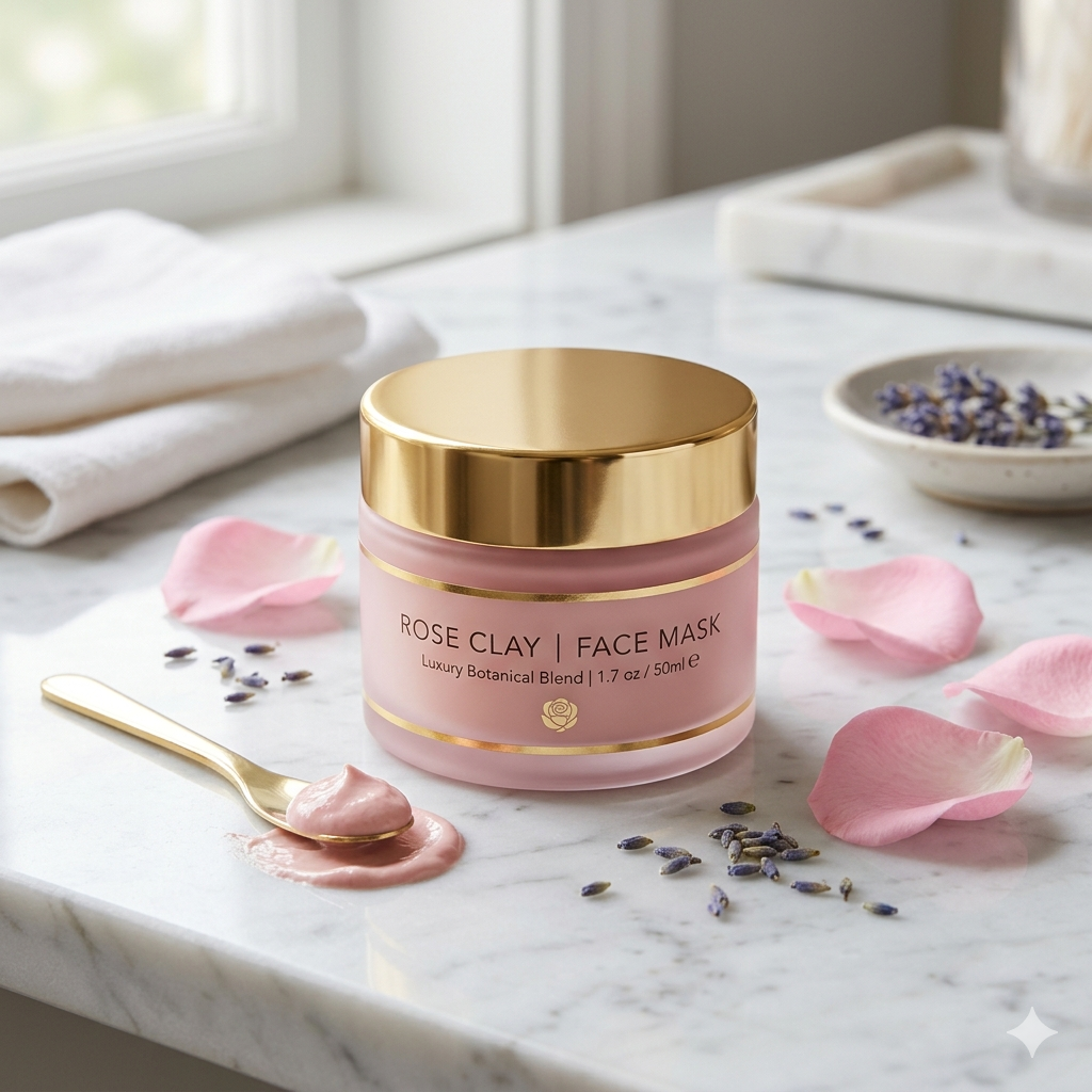 Rose Clay Deep Purifying Treatment Face Mask 100ml