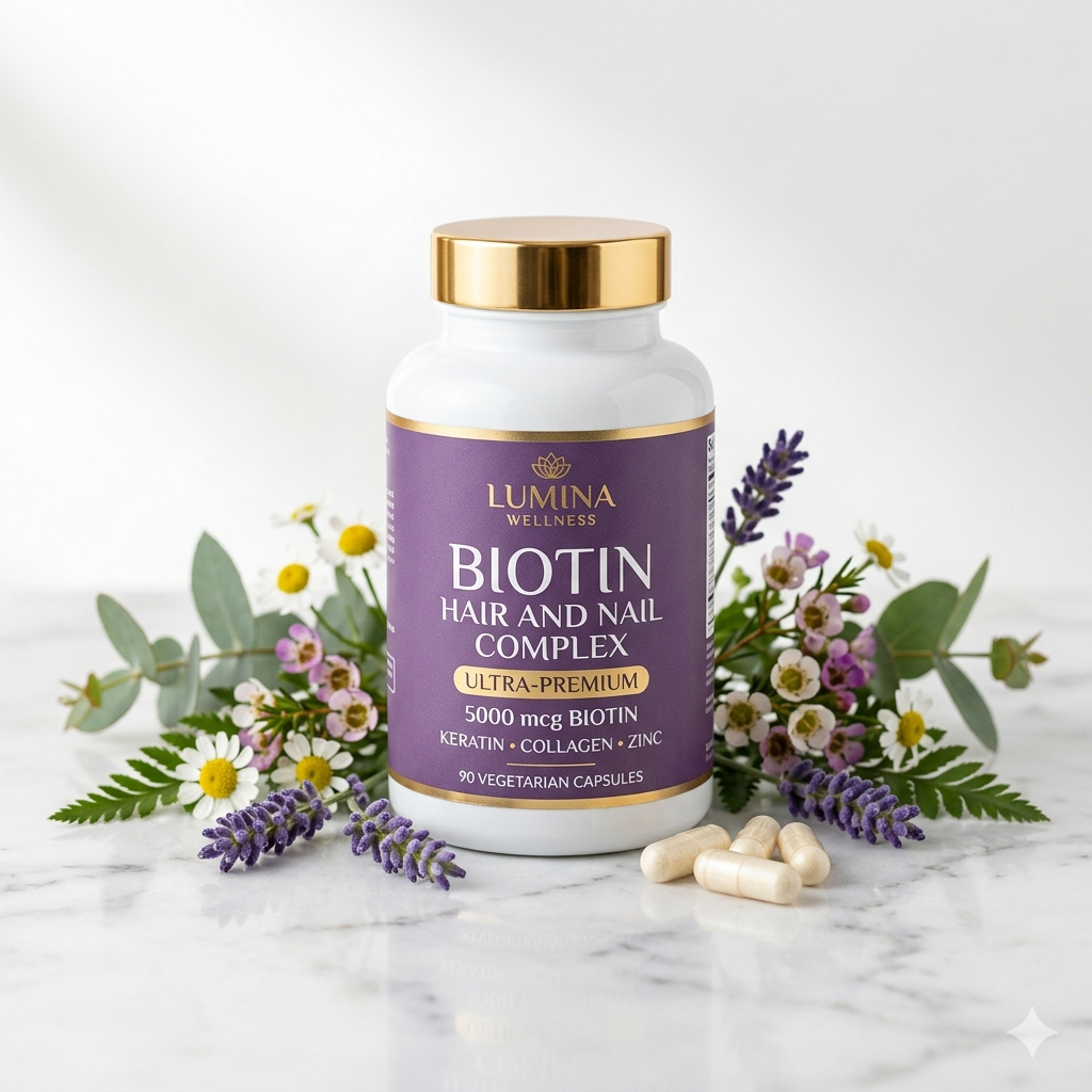 Biotin Hair & Nail Strength Support Tablets 90 Count